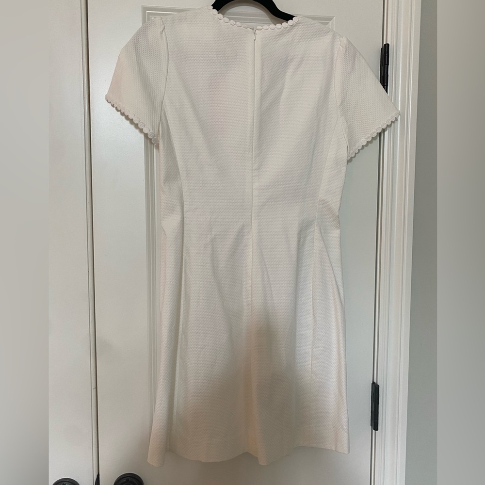 Lily Pulitzer white Maisie Stretch Shift, size 8, NWT - Picture 4 of 4